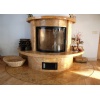 Giallo Reale Marble Fireplace
