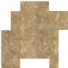Travertine Walnut French Pattern