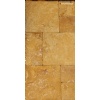 Gold Wavy French Pattern Travertine
