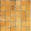 Travertine Jaune Patine mosaic tiles