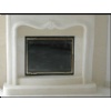 Limestone Fireplace