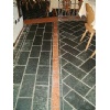 Victoria Green Serpentine paviment