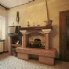Lessinia Stone fireplace