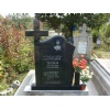 Black Galaxy Granite Tombstone