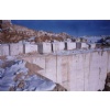 White and Beige Travertine Blocks