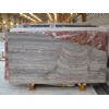 Persian Silver Travertine Vein Cut