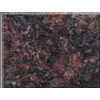 Reddish brown granite tile slab