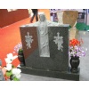 black tombstone