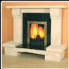 The Sandstone Fireplace - Spanish sandstone