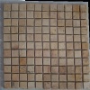 Travertine mosaic tiles