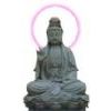 Kwan-yin stone carving