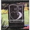 Black Granite Tombstone