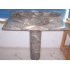 Bathroom Pedestal Sink (Granite China Juparana)