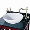 Polished Basin Top and Vessel Bowl