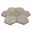 Yellow Granite Hexagon Stones
