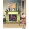 marble translucent fireplace
