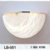 marble wall lamp