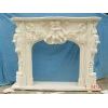 marble fireplace