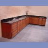 Sell L Chape Counter Tops with Wood Cabinet