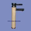 White marble bathroom faucet