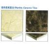composite tiles:marble and ceramic