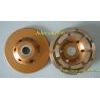Double row cup wheel