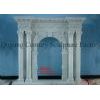 marble fireplace
