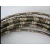 Vacuum brazed diamond spring wire saw