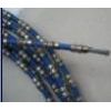 Vacuum brazed diamond plastic wire saw