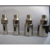 Vacuum brazed diamond core bit with gas thread