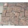 red granite kerbstone (maple red )