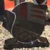 Black tombstone