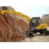 wheel style excavator