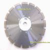  Laser saw blade with flange