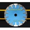 Sintered concave saw blade