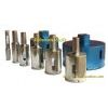 Vacuum brazed diamond drilling bits
