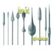 Vacuum brazed diamond graver