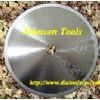 Electroplated cutting and grinding saw blade.