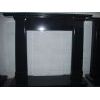 black granite mantel