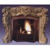 rust fireplace