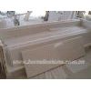 snow white marble step stair