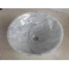 Cararra white marble sink