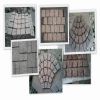 Paving stone with mesh