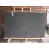 black polished slate slab