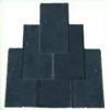 black graffite slate roof