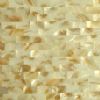 yellow MOP shell mosaic