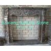 Brown Marble Fireplace