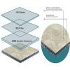 Composite Tile-Made with Aluminum Honeycomb, Ceramic, Granite