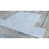 Grey vein moon white tile
