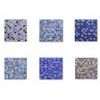 Glass mosaic many colors